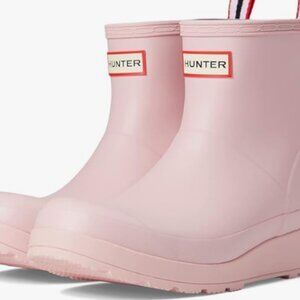 Hunter Women's Play Short Boot Pink
